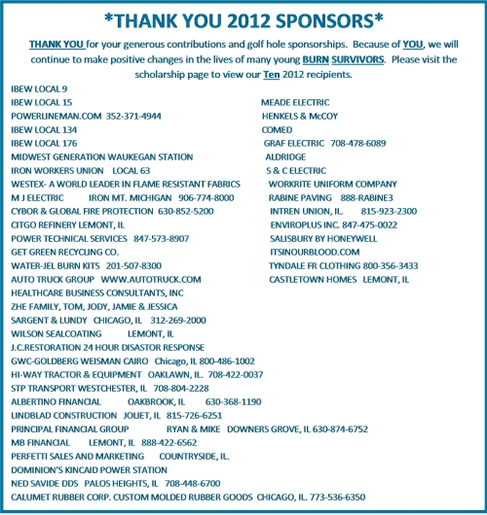 2012 Sponsors