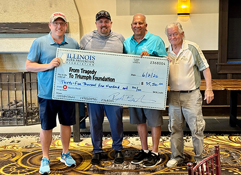 IL Burn Prevention Association presents FTTTF with $35,500